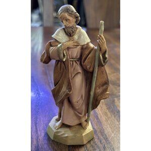 Vintage Fontanini Joseph of Holy Family 72511‎ Italy 1991 5" Inch Scale